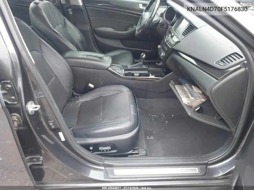 2015 Kia Cadenza Premium VIN: KNALN4D70F5176830 Lot: 45545677