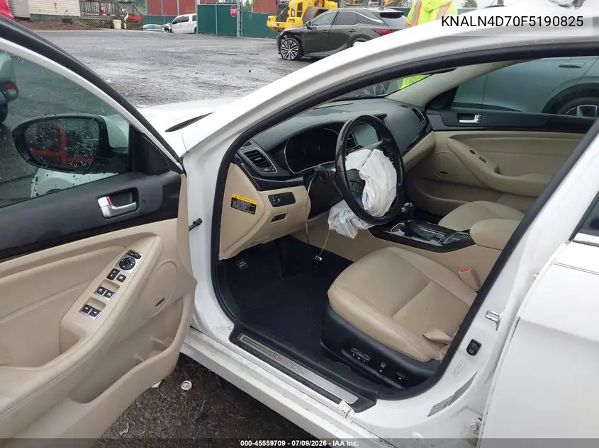 2015 Kia Cadenza Premium VIN: KNALN4D70F5190825 Lot: 45559709