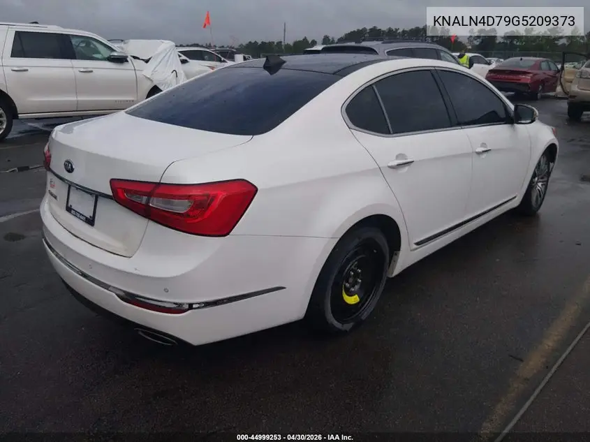 2016 Kia Cadenza Premium VIN: KNALN4D79G5209373 Lot: 44999253