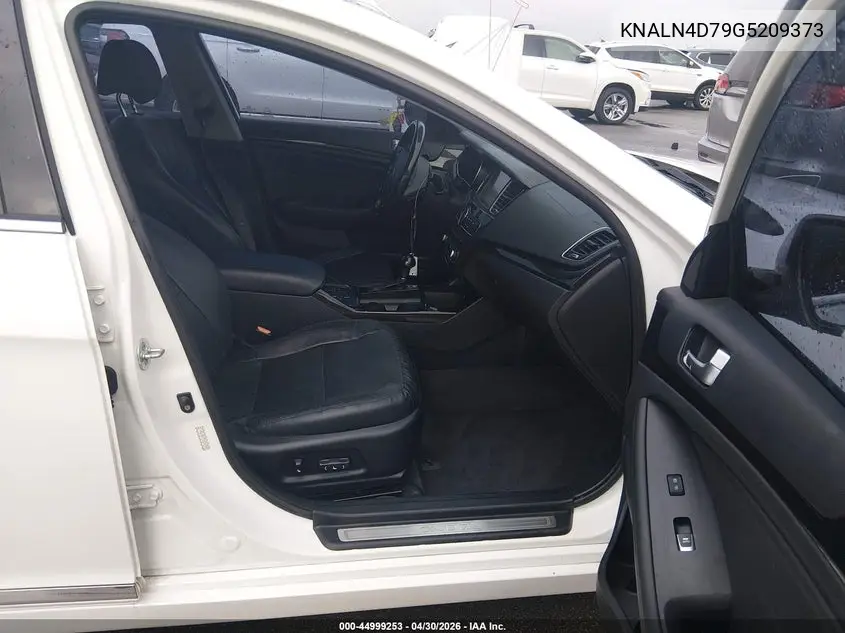 2016 Kia Cadenza Premium VIN: KNALN4D79G5209373 Lot: 44999253