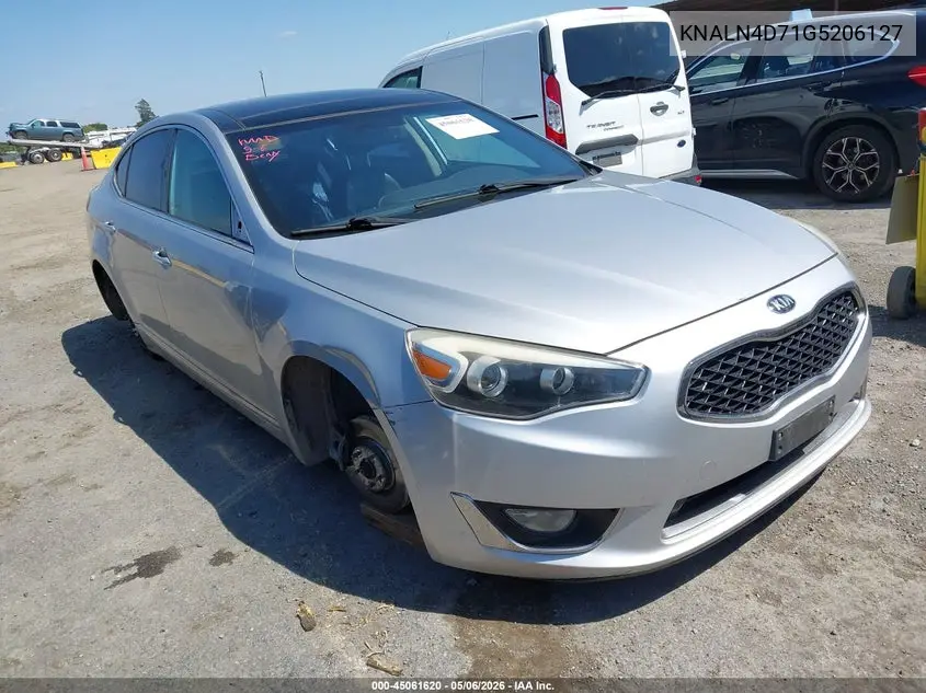 2016 Kia Cadenza Premium VIN: KNALN4D71G5206127 Lot: 45061620