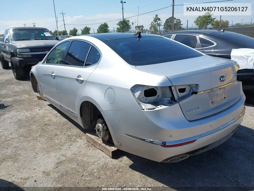 2016 Kia Cadenza Premium VIN: KNALN4D71G5206127 Lot: 45061620