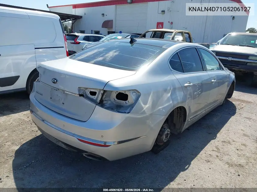 2016 Kia Cadenza Premium VIN: KNALN4D71G5206127 Lot: 45061620