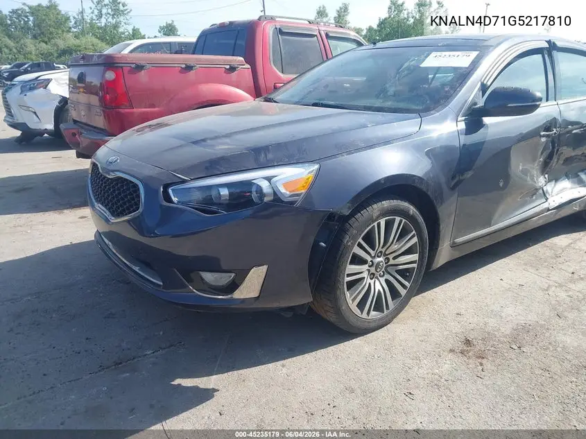 2016 Kia Cadenza Premium VIN: KNALN4D71G5217810 Lot: 45235179