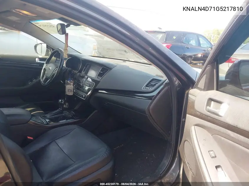 2016 Kia Cadenza Premium VIN: KNALN4D71G5217810 Lot: 45235179