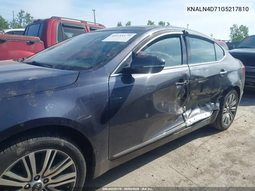 2016 Kia Cadenza Premium VIN: KNALN4D71G5217810 Lot: 45235179