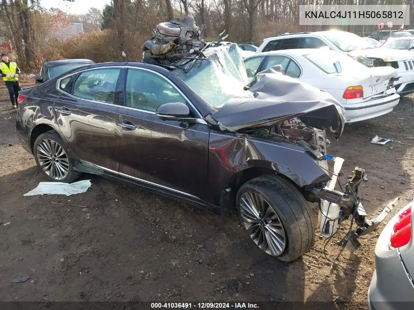 2017 Kia Cadenza Limited VIN: KNALC4J11H5065812 Lot: 41036491