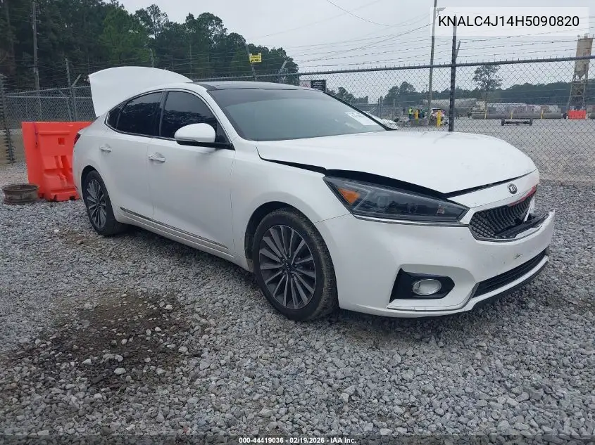 2017 Kia Cadenza Premium VIN: KNALC4J14H5090820 Lot: 44419036