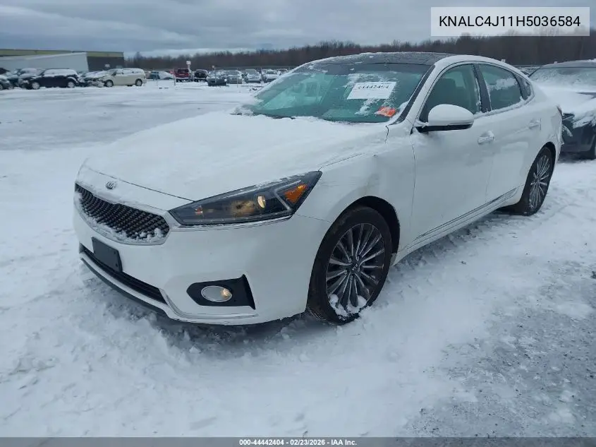 2017 Kia Cadenza Premium VIN: KNALC4J11H5036584 Lot: 44442404
