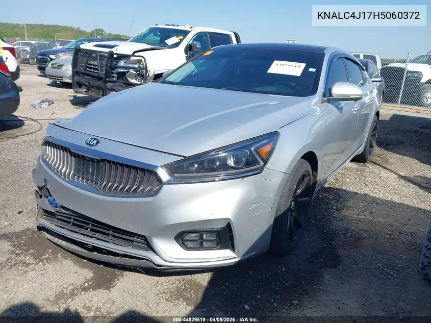 2017 Kia Cadenza Limited VIN: KNALC4J17H5060372 Lot: 44829519