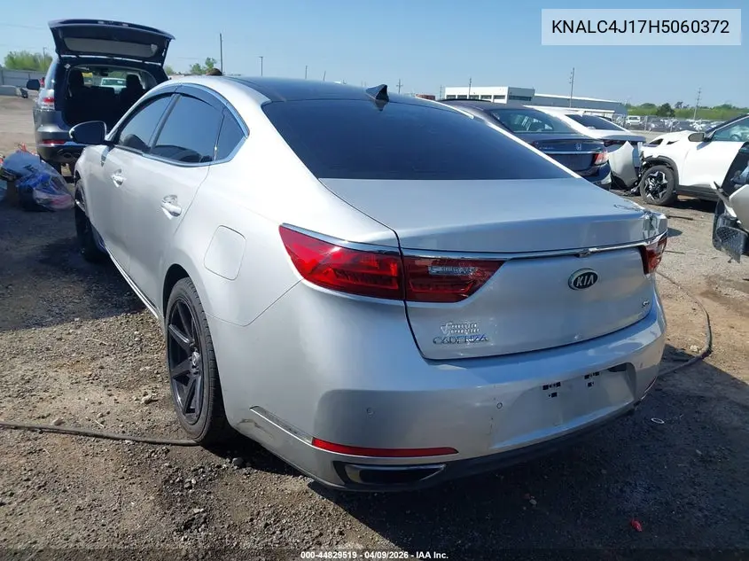 2017 Kia Cadenza Limited VIN: KNALC4J17H5060372 Lot: 44829519