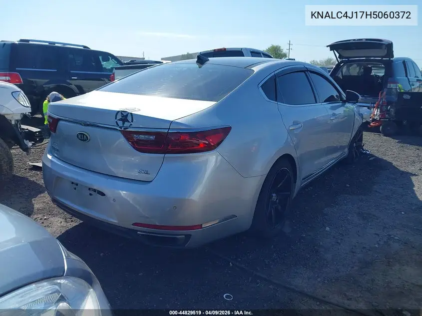 2017 Kia Cadenza Limited VIN: KNALC4J17H5060372 Lot: 44829519