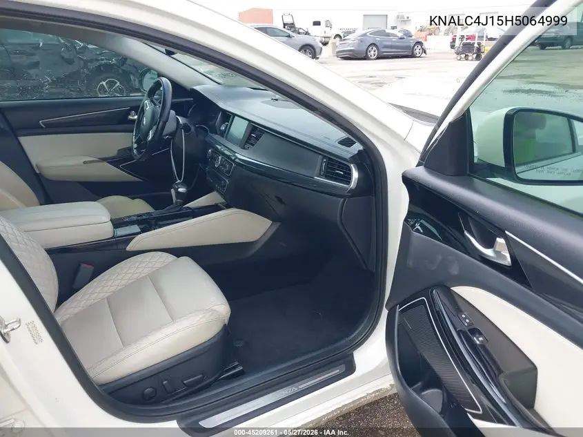2017 Kia Cadenza Limited VIN: KNALC4J15H5064999 Lot: 45209261