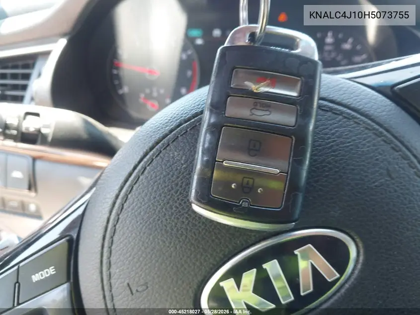 2017 Kia Cadenza Technology VIN: KNALC4J10H5073755 Lot: 45218027