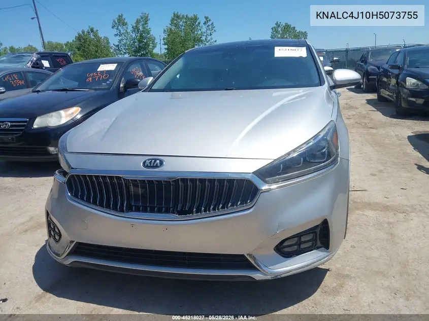 2017 Kia Cadenza Technology VIN: KNALC4J10H5073755 Lot: 45218027