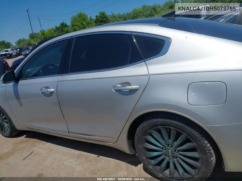 2017 Kia Cadenza Technology VIN: KNALC4J10H5073755 Lot: 45218027