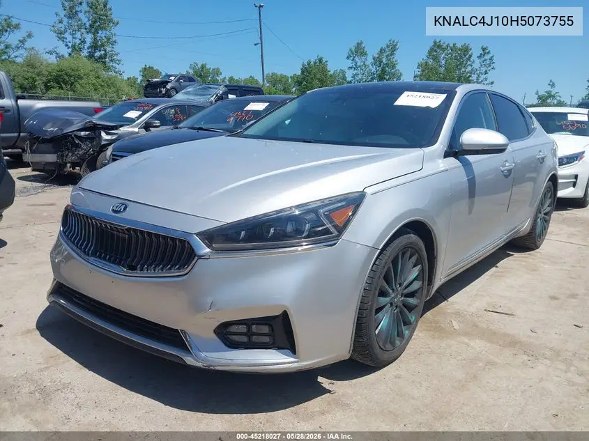 2017 Kia Cadenza Technology VIN: KNALC4J10H5073755 Lot: 45218027