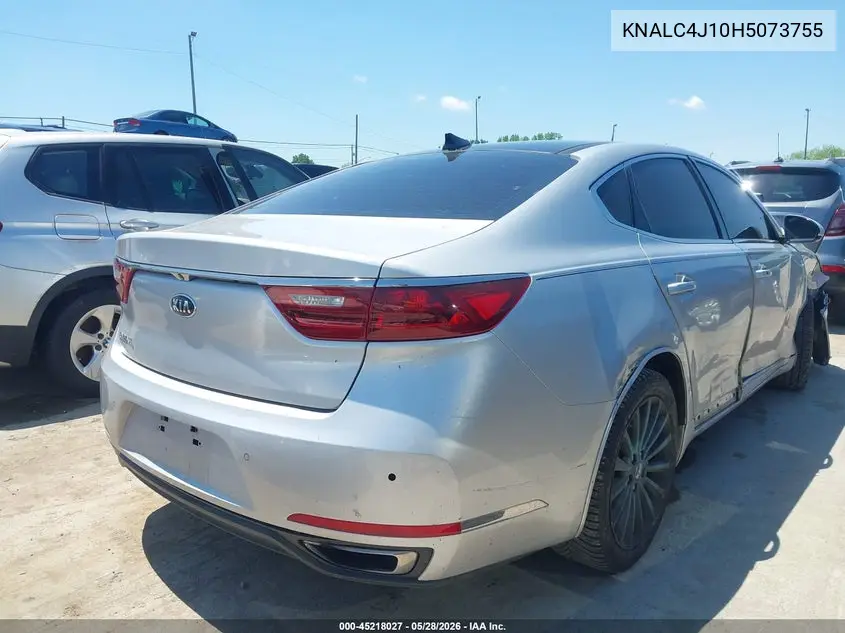 2017 Kia Cadenza Technology VIN: KNALC4J10H5073755 Lot: 45218027