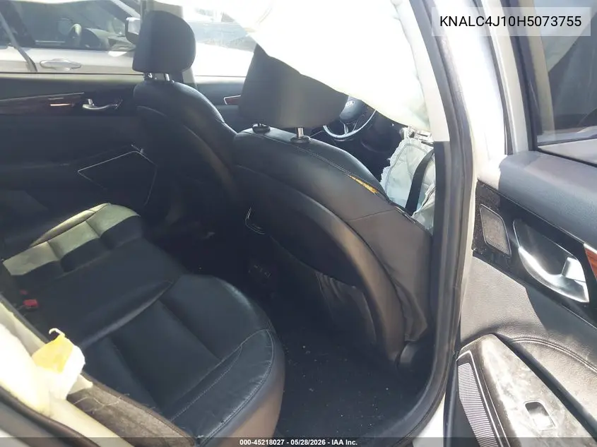2017 Kia Cadenza Technology VIN: KNALC4J10H5073755 Lot: 45218027