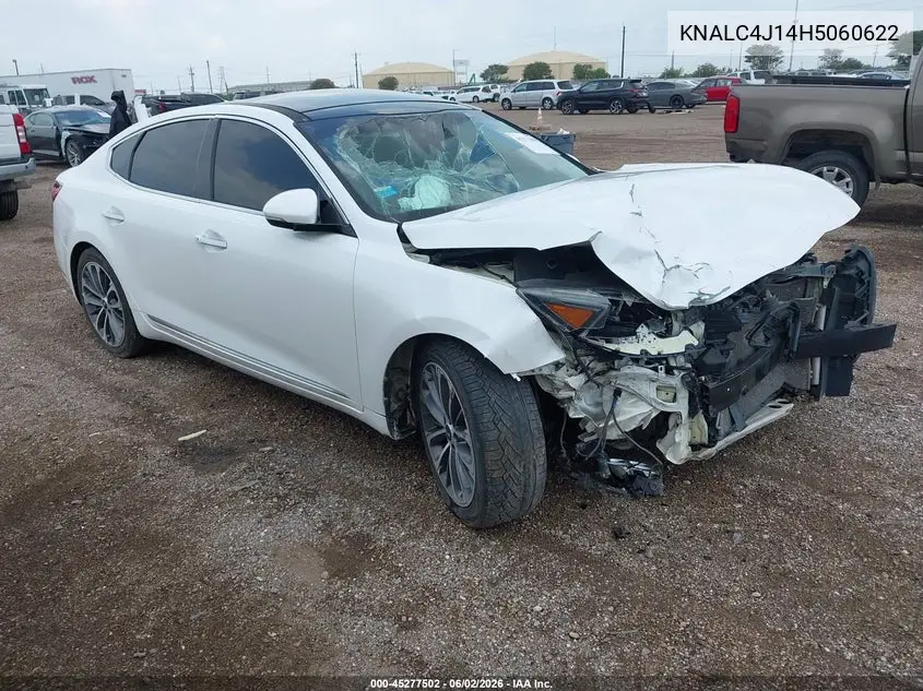 2017 Kia Cadenza Technology VIN: KNALC4J14H5060622 Lot: 45277502
