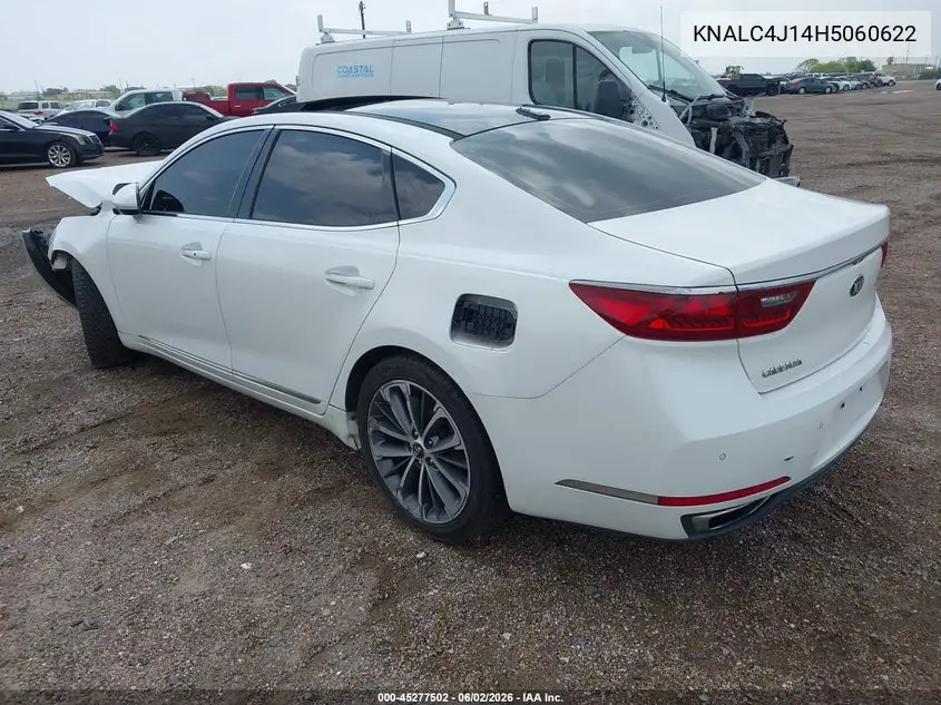 2017 Kia Cadenza Technology VIN: KNALC4J14H5060622 Lot: 45277502