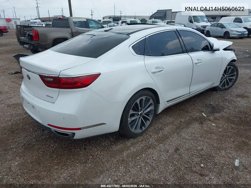 2017 Kia Cadenza Technology VIN: KNALC4J14H5060622 Lot: 45277502