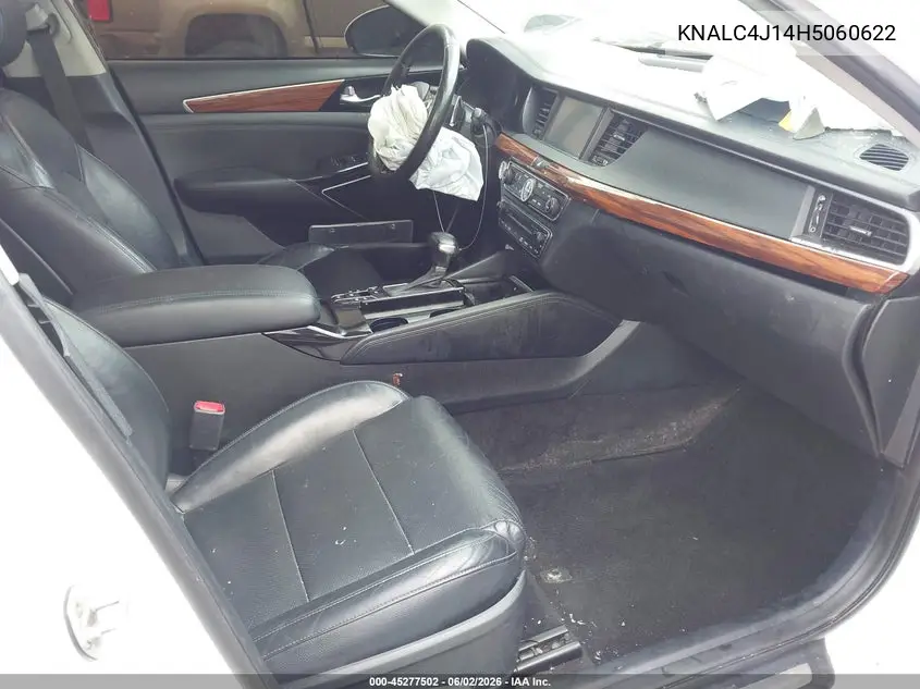 2017 Kia Cadenza Technology VIN: KNALC4J14H5060622 Lot: 45277502