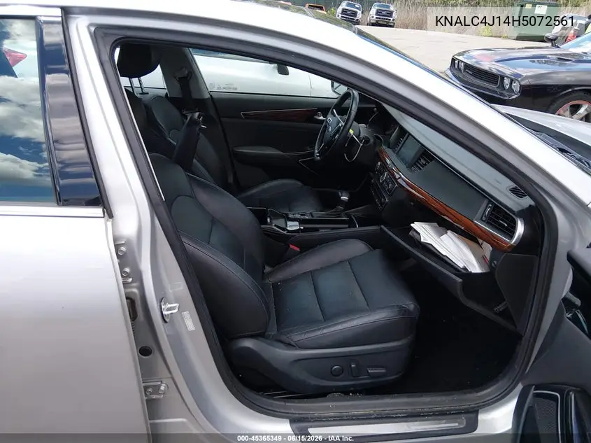 2017 Kia Cadenza Technology VIN: KNALC4J14H5072561 Lot: 45365349