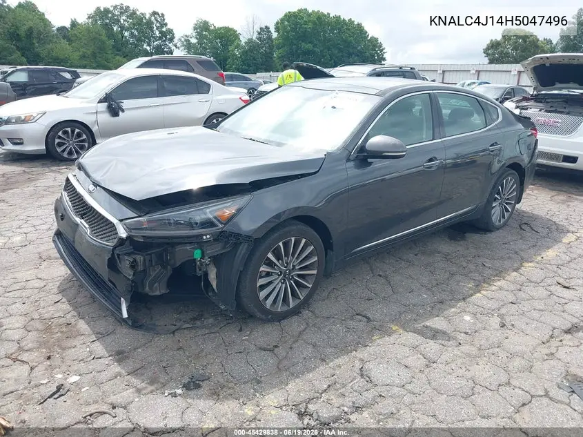 2017 Kia Cadenza Premium VIN: KNALC4J14H5047496 Lot: 45429838