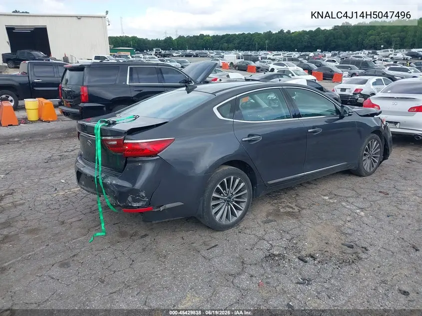 2017 Kia Cadenza Premium VIN: KNALC4J14H5047496 Lot: 45429838