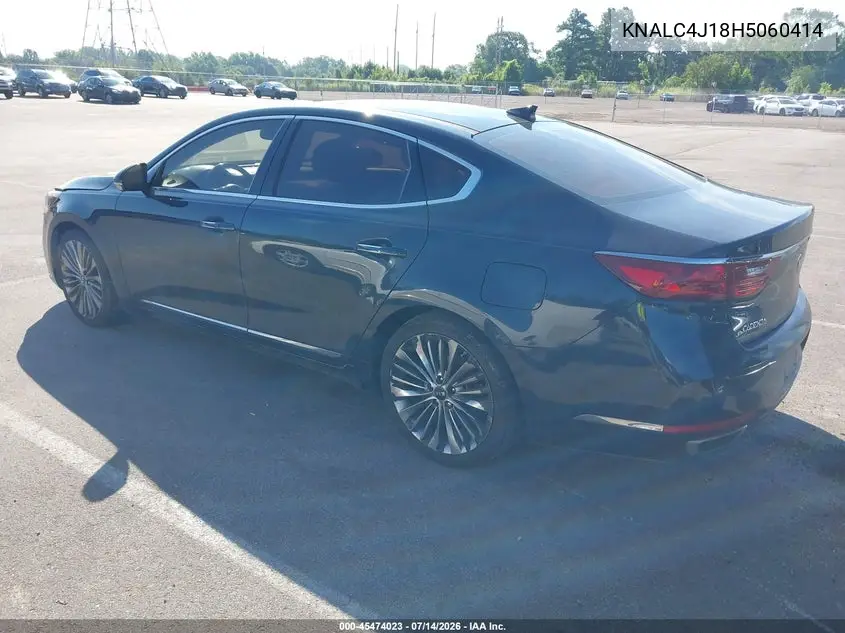 2017 Kia Cadenza Limited VIN: KNALC4J18H5060414 Lot: 45474023
