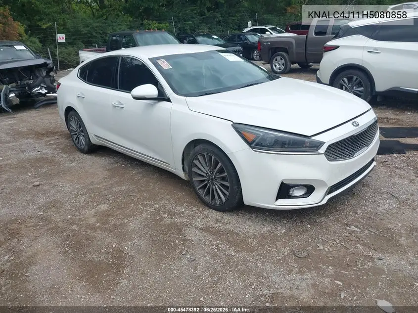 2017 Kia Cadenza Premium VIN: KNALC4J11H5080858 Lot: 45478392