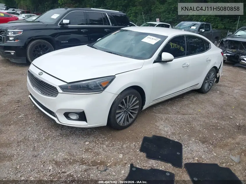 2017 Kia Cadenza Premium VIN: KNALC4J11H5080858 Lot: 45478392
