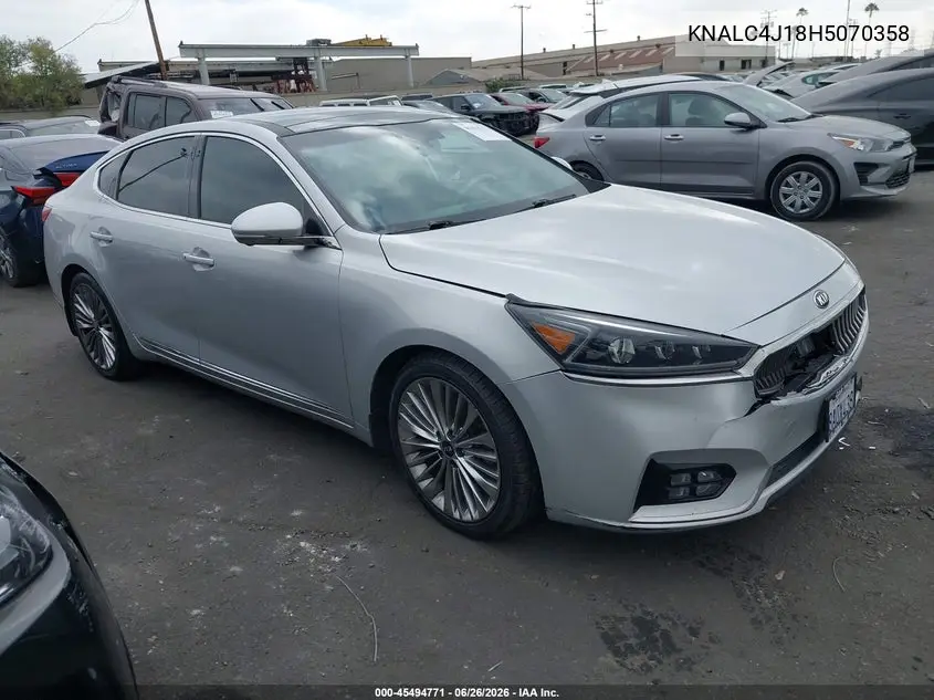 2017 Kia Cadenza Limited VIN: KNALC4J18H5070358 Lot: 45494771