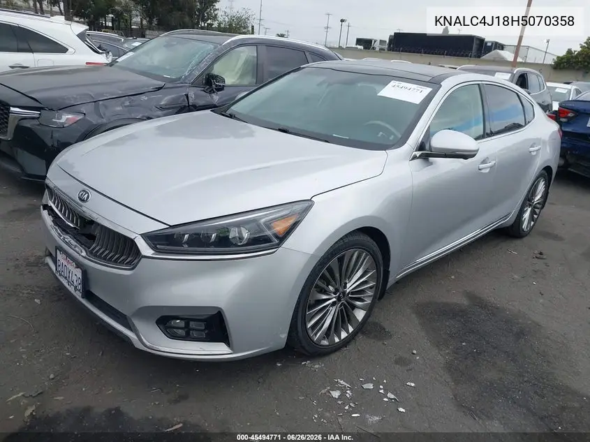 2017 Kia Cadenza Limited VIN: KNALC4J18H5070358 Lot: 45494771