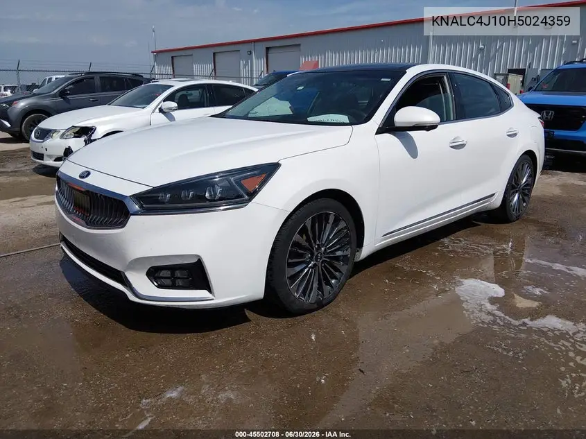2017 Kia Cadenza Limited VIN: KNALC4J10H5024359 Lot: 45502708