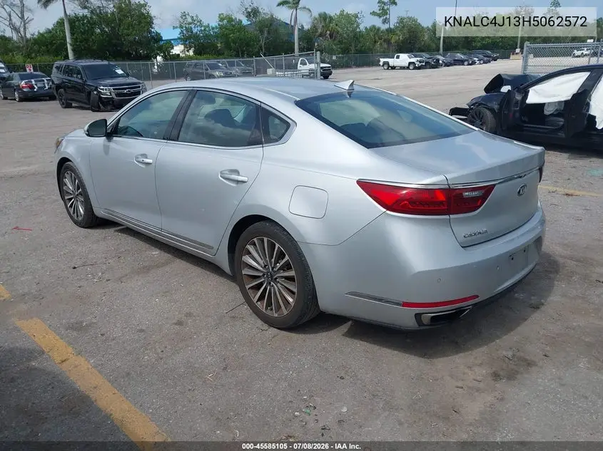 2017 Kia Cadenza Premium VIN: KNALC4J13H5062572 Lot: 45585105