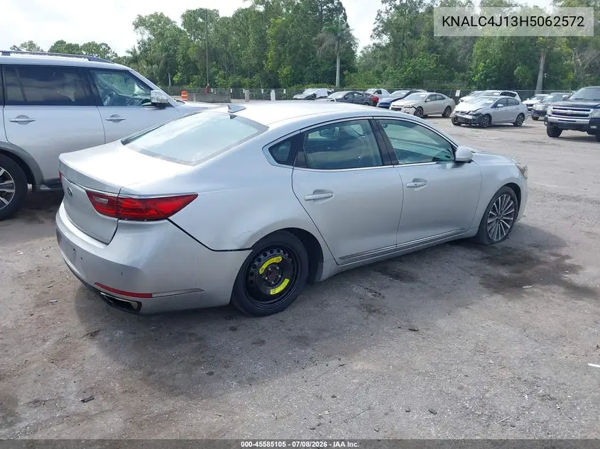 2017 Kia Cadenza Premium VIN: KNALC4J13H5062572 Lot: 45585105