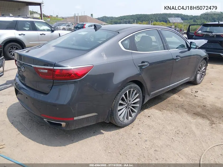 2017 Kia Cadenza Technology VIN: KNALC4J18H5072479 Lot: 45643085