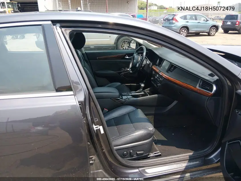 2017 Kia Cadenza Technology VIN: KNALC4J18H5072479 Lot: 45643085