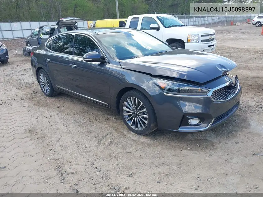 2018 Kia Cadenza Premium VIN: KNALC4J15J5098897 Lot: 44771954