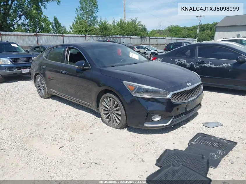 2018 Kia Cadenza Premium VIN: KNALC4J1XJ5098099 Lot: 45284086