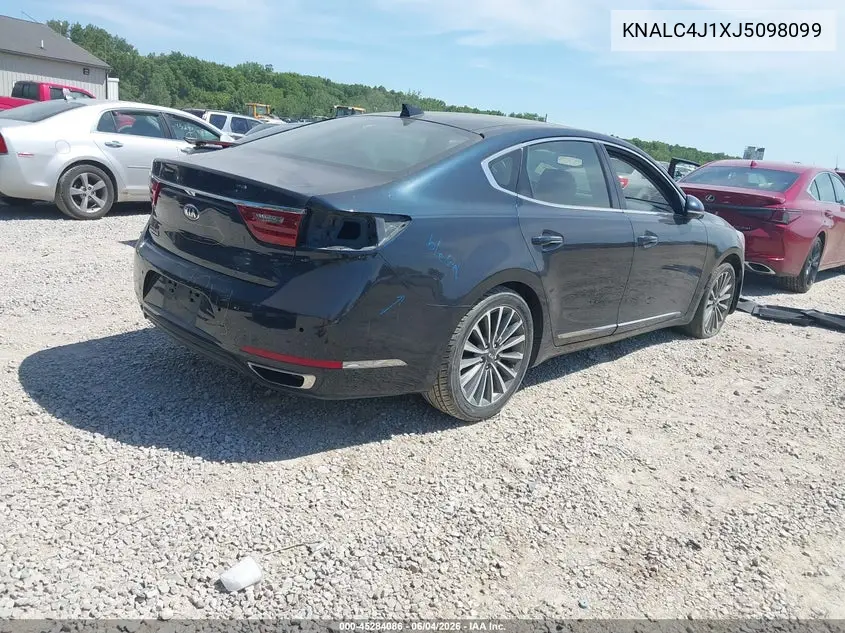 2018 Kia Cadenza Premium VIN: KNALC4J1XJ5098099 Lot: 45284086