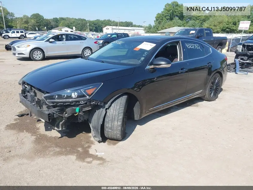 2018 Kia Cadenza Limited VIN: KNALC4J13J5099787 Lot: 45340013