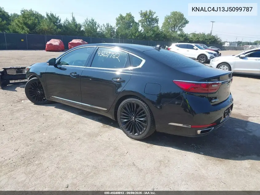 2018 Kia Cadenza Limited VIN: KNALC4J13J5099787 Lot: 45340013