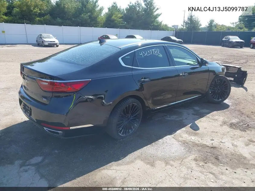 2018 Kia Cadenza Limited VIN: KNALC4J13J5099787 Lot: 45340013