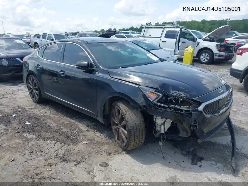 2018 Kia Cadenza Technology VIN: KNALC4J14J5105001 Lot: 45408322