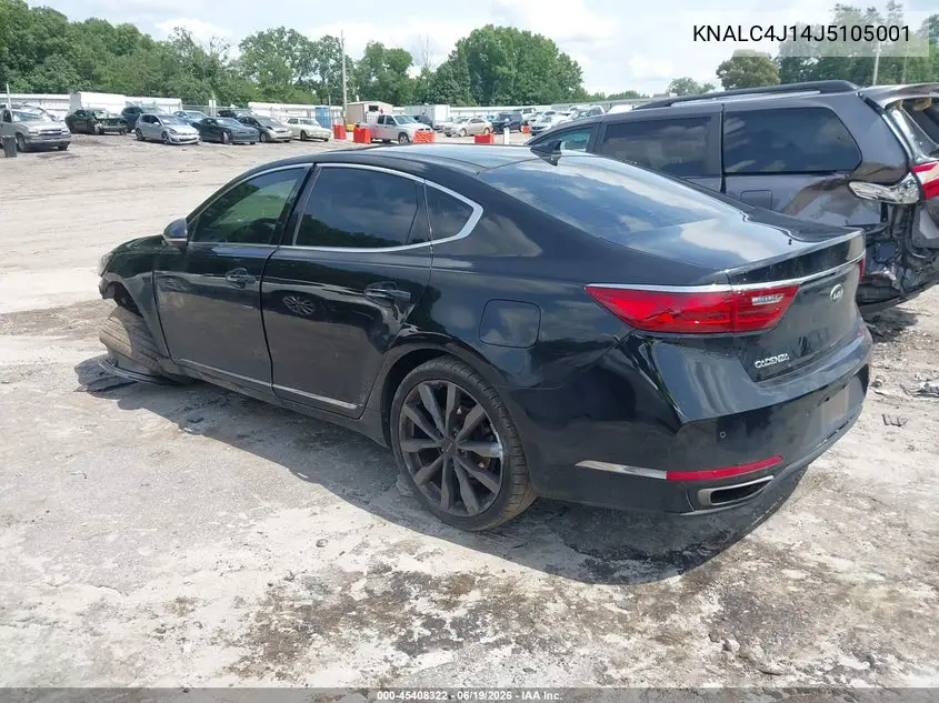 2018 Kia Cadenza Technology VIN: KNALC4J14J5105001 Lot: 45408322