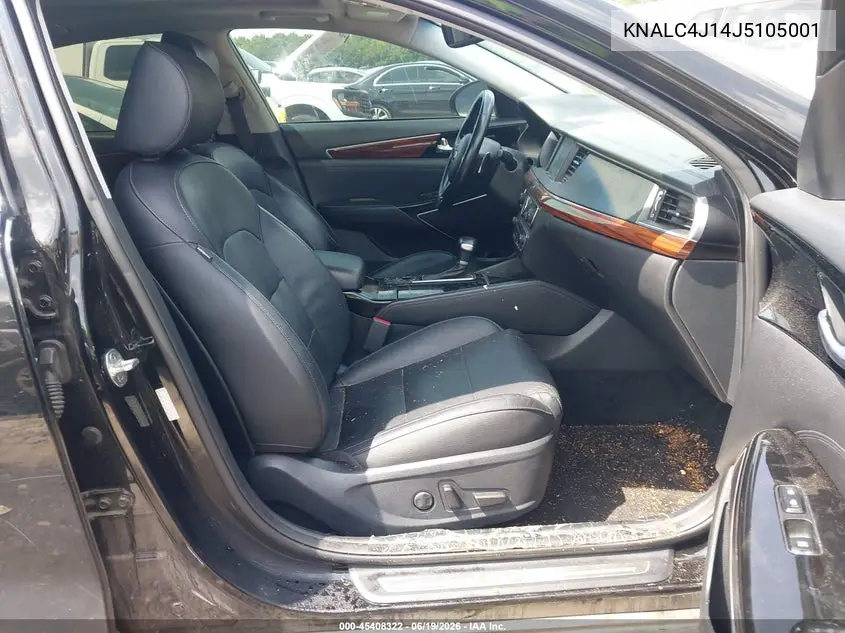 2018 Kia Cadenza Technology VIN: KNALC4J14J5105001 Lot: 45408322