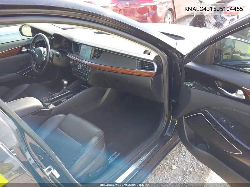 2018 Kia Cadenza Technology VIN: KNALC4J15J5104455 Lot: 45637712